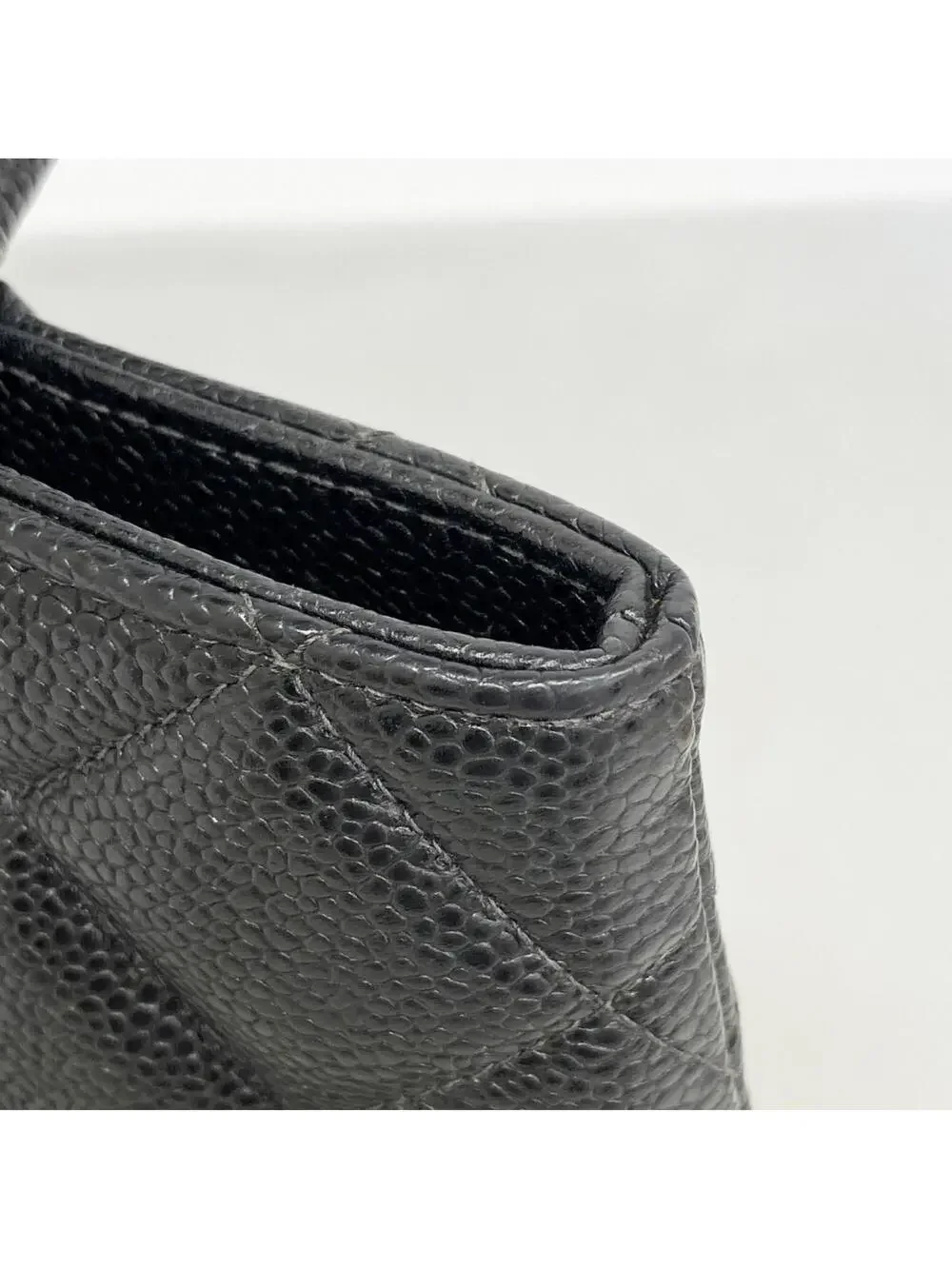 Chanel Medallion Tote Quilted Caviar #309475C20B